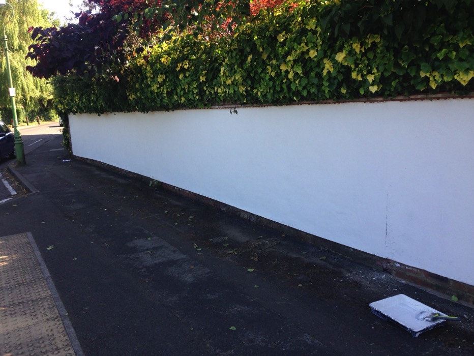 outdoor wall painting